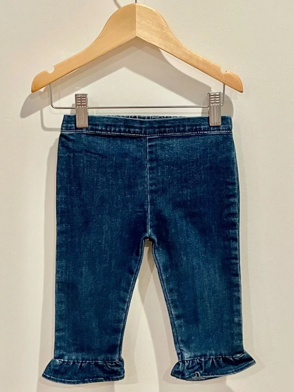 Janie and Jack Ruffle Cuff Jeans - 12-18 mo.